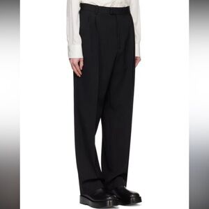 Bottega Veneta Black Wide-Leg Trousers 50
